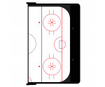 Blackout Hockey Clipboard